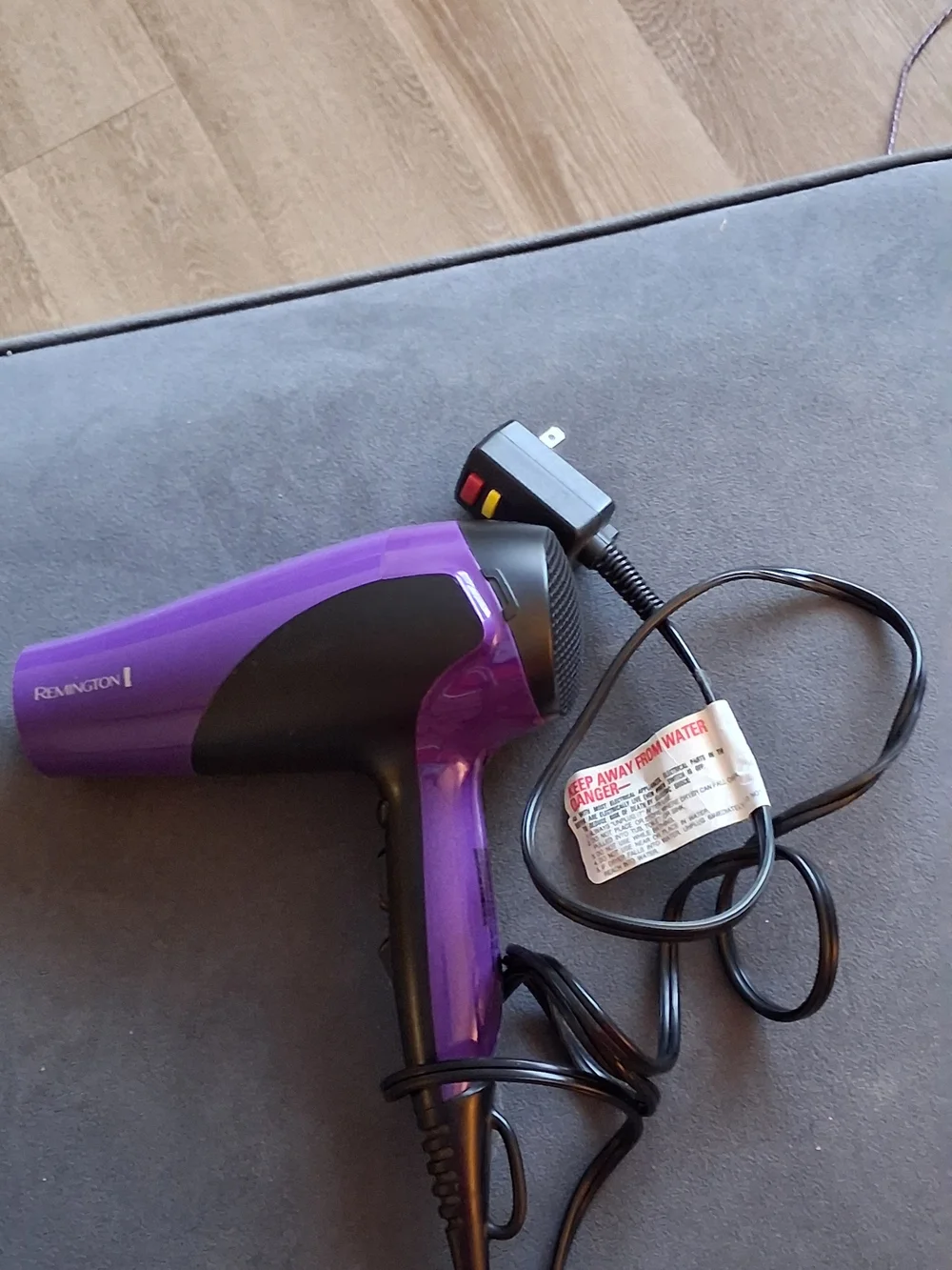Remington Purple Women's Hair Dryer - Lightweight Styling Tool